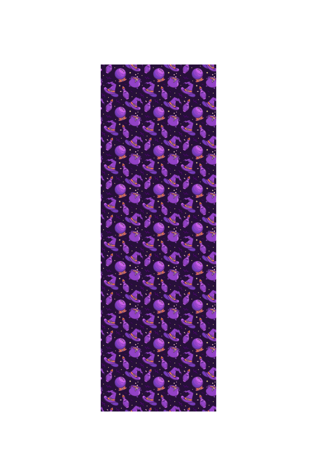 Purple Witch Print Bookmark