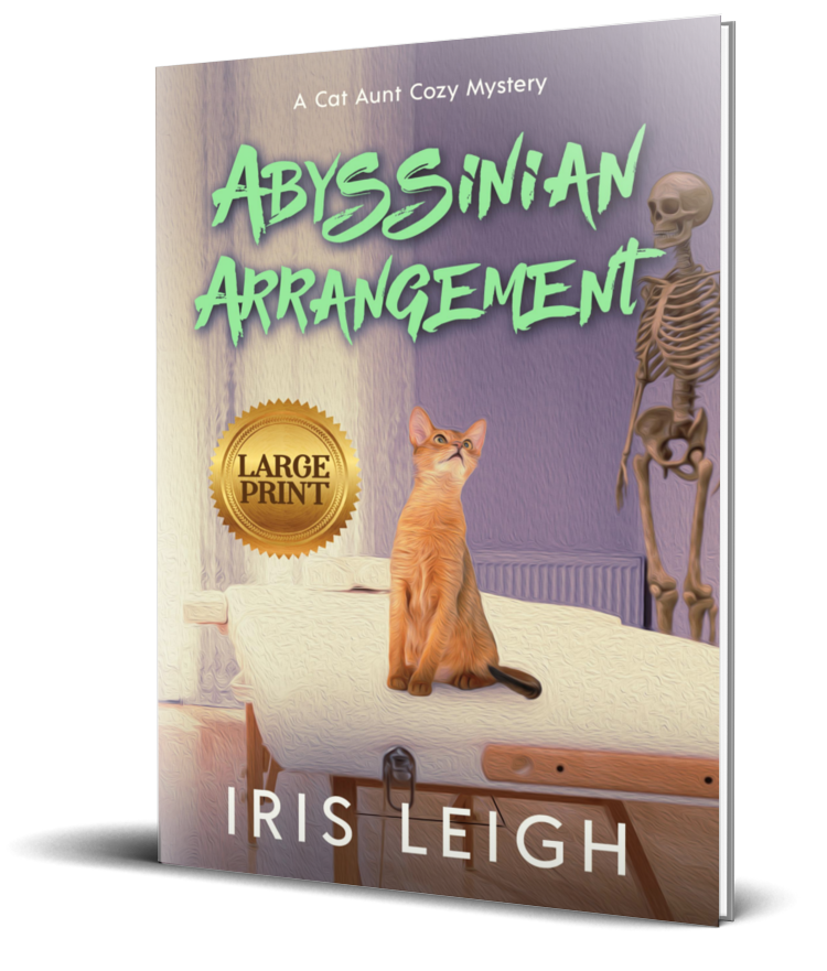 Abyssinian Arrangement (A Cat Aunt Cozy Mystery Book 4) Large Print