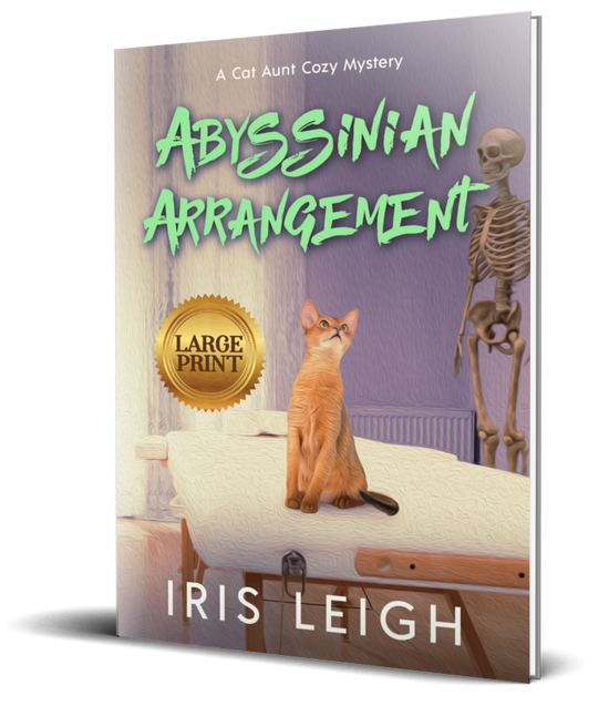 Abyssinian Arrangement (A Cat Aunt Cozy Mystery Book 4) Large Print