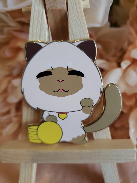 Lucky Himalayan Hard Enamel Pin