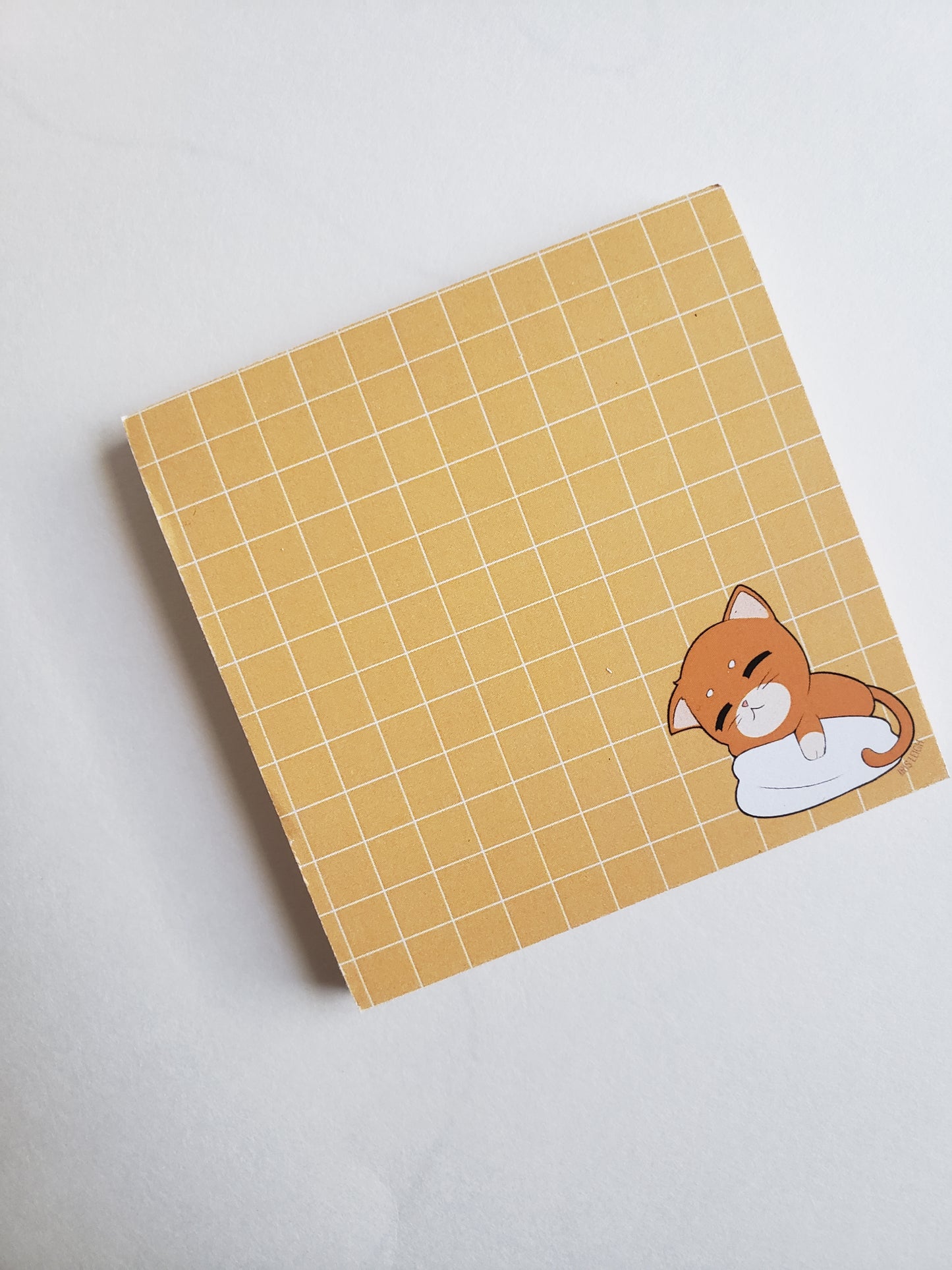 Orange Tabby Sticky Notes – irisleighauthor